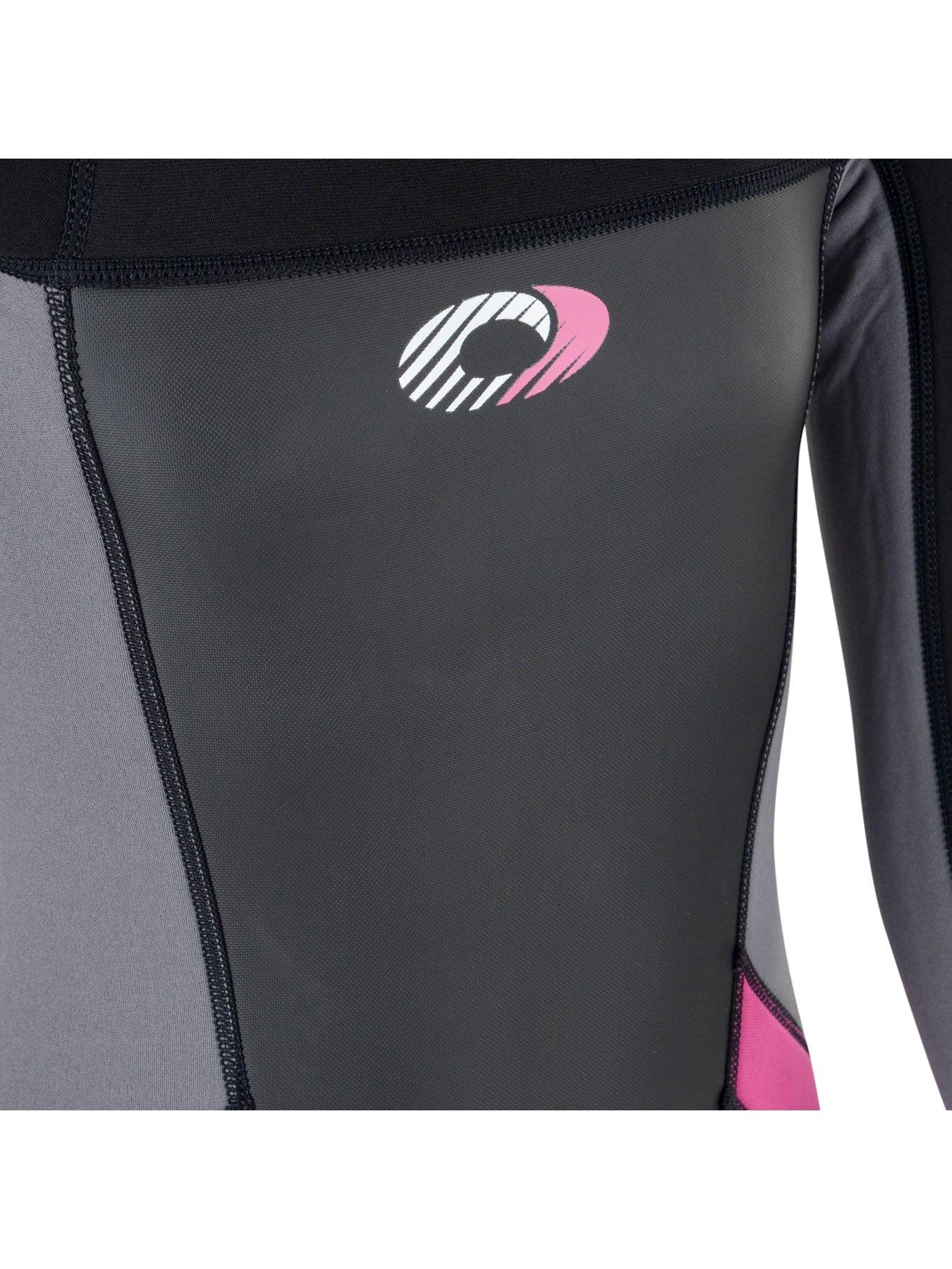 Osprey Origin Girls Long Wetsuit (Black/Pink) 3 Osprey Origin Girls Long Wetsuit (Black/Pink) - Image 3