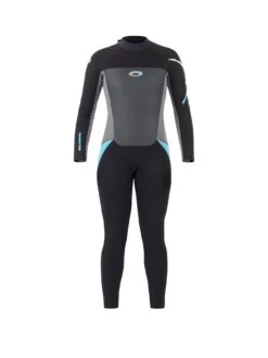 Osprey Origin Ladies Long Wetsuit 5mm (Black/Blue)