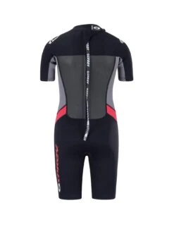 Osprey Origin Boys Shorty Wetsuit (Black/Red)