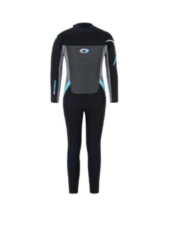 Osprey Origin Girls Long 5Mm Wetsuit Black/Blue