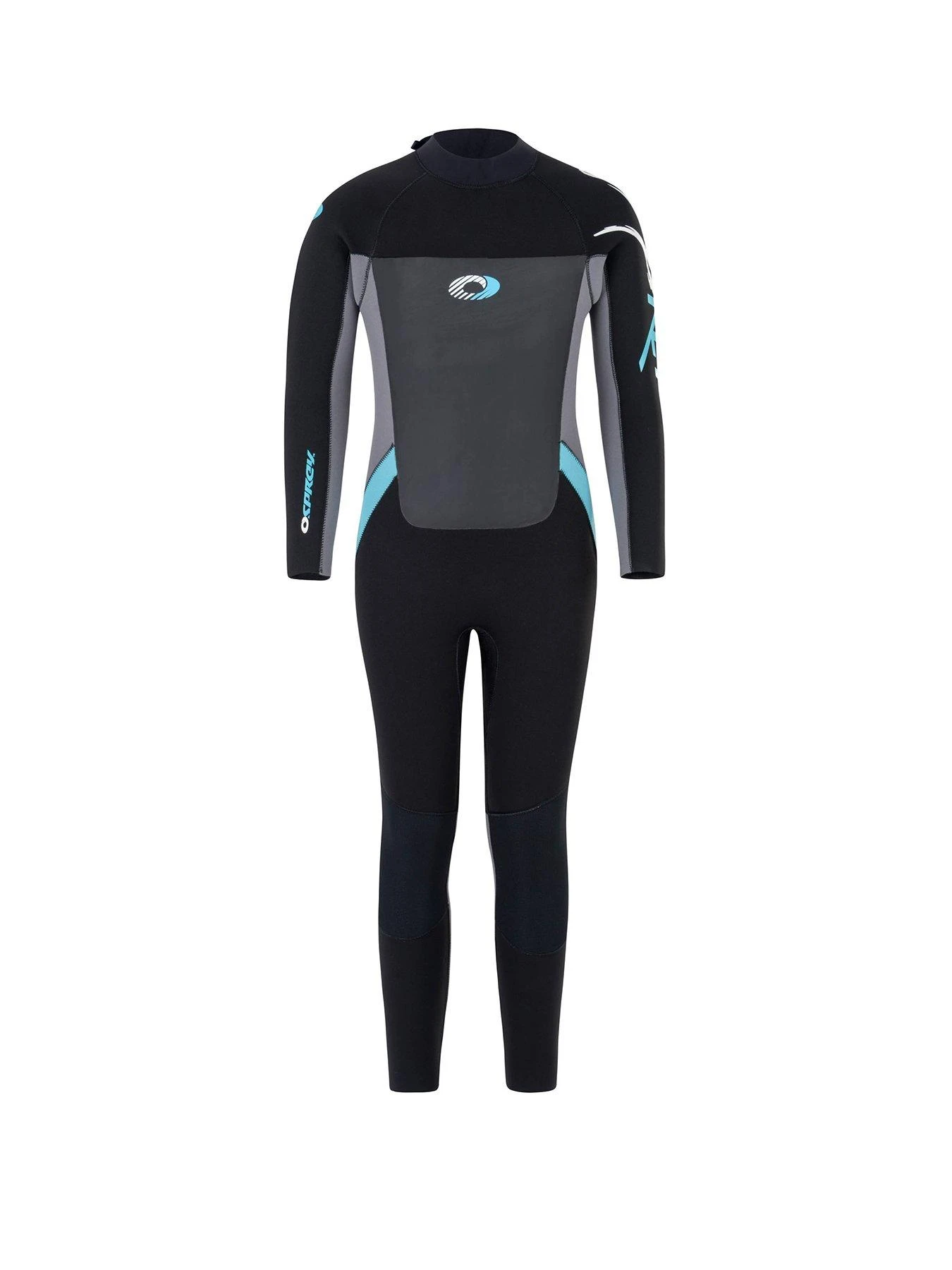 Osprey Origin Girls Long 5Mm Wetsuit Black/Blue 1 Osprey Origin Girls Long 5Mm Wetsuit Black/Blue
