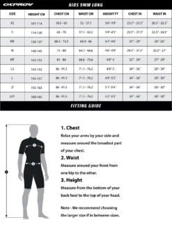 Osprey Origin Girls Long 5Mm Wetsuit Black/Blue 11 Osprey Origin Girls Long 5Mm Wetsuit Black/Blue -APPLE || PURE2IMPROVE || Sonik Sales Store RQFRY SQ7 0000000024 BLACK BLUE DGy