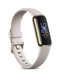 Fitbit Luxe Fitness Tracker - Soft Gold/Porcelain White