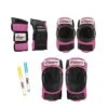 Wipeout Protective Pad Set - Neon Pink, Age 5+