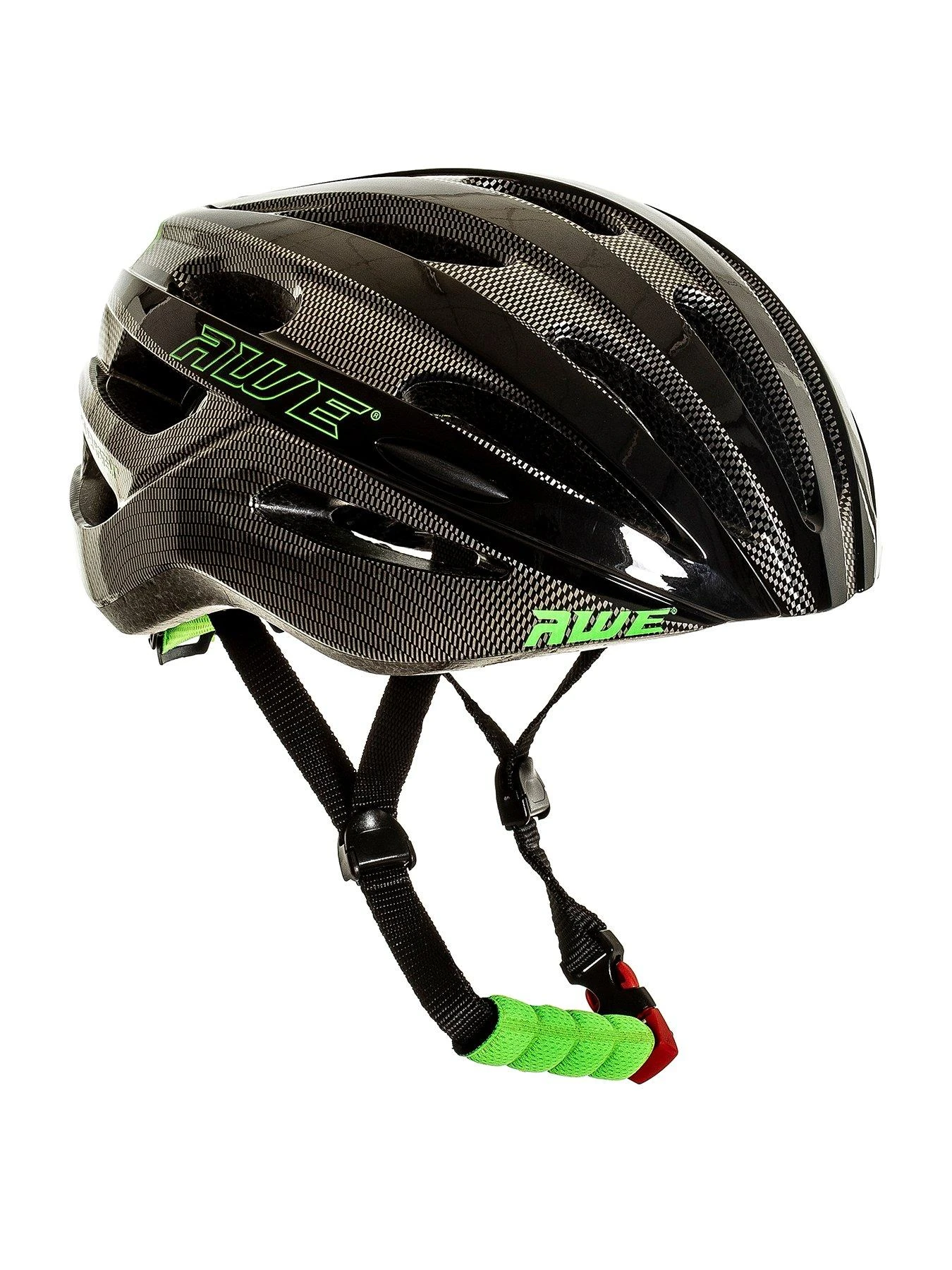 AWE AWESprint Road/Racing Helmet - Carbon/Lime, 58-61cm, Large 1 AWE AWESprint Road/Racing Helmet - Carbon/Lime, 58-61cm, Large