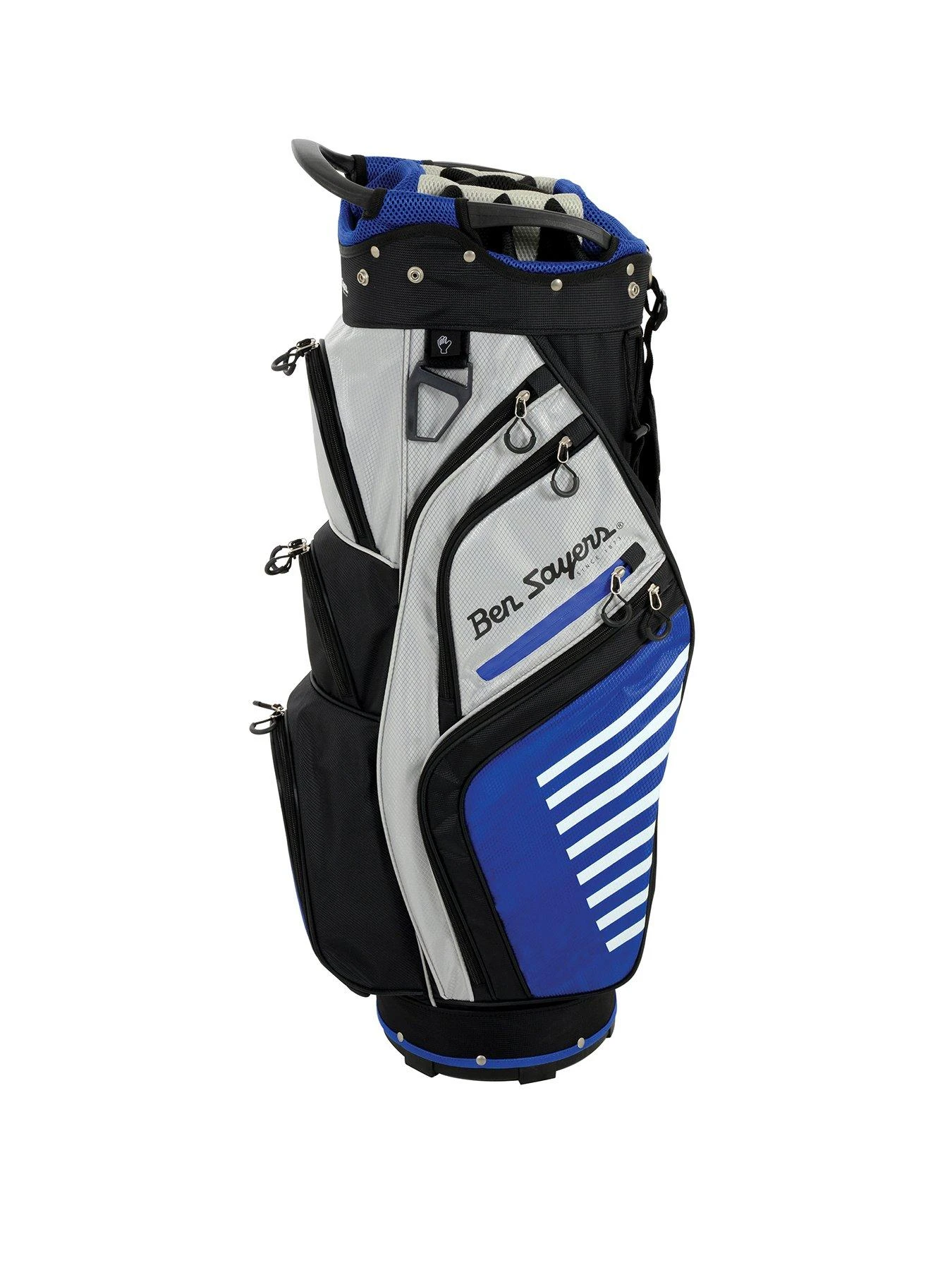 Ben Sayers XS Cart Bag - Grey/Blue 1 Ben Sayers XS Cart Bag - Grey/Blue