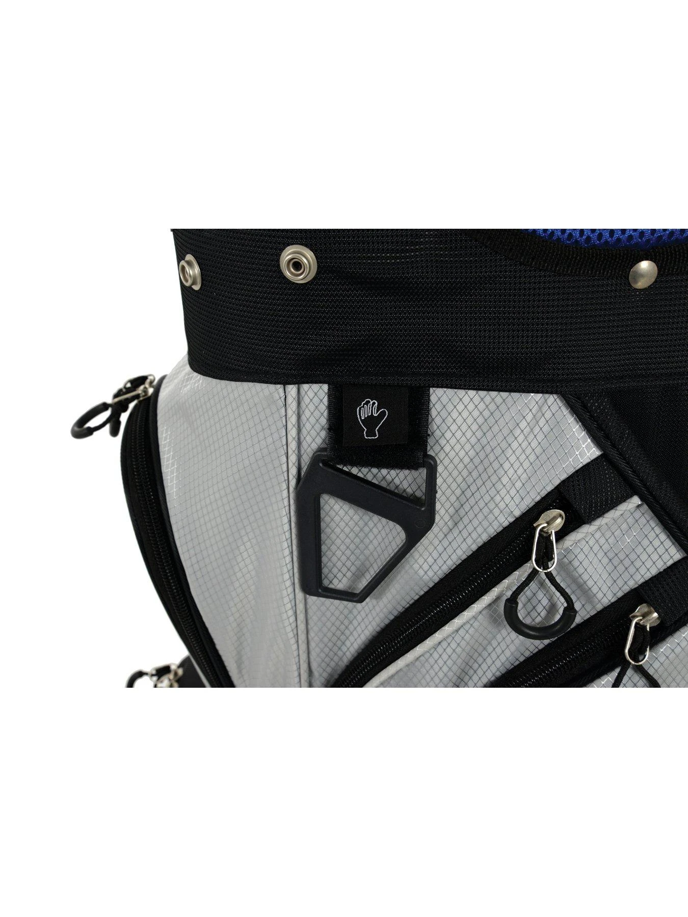 Ben Sayers XS Cart Bag - Grey/Blue 5 Ben Sayers XS Cart Bag - Grey/Blue - Image 5