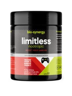 Bio Synergy Limitless Vegan Nootropic Energy Supplement