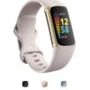 Fitbit Charge 5 - Lunar White/Soft Gold Stainless Steel