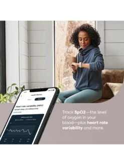 Fitbit Charge 5 - Lunar White/Soft Gold Stainless Steel -APPLE || PURE2IMPROVE || Sonik Sales Store TLM6L SQ5 0000000013 WHITE SLd1