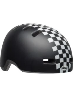 Bell Lil Ripper Children's Helmet - Checkers Matte Black/White Unisize (47-54cm) -APPLE || PURE2IMPROVE || Sonik Sales Store TMMJR SQ5 0000000088 NO COLOR SLd2