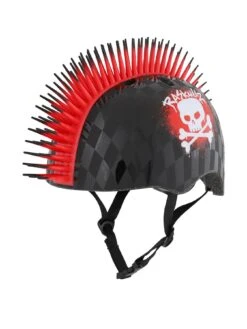 Raskullz Skull Hawk Red Childs Cycle Helmet 5+ 50-54cm With Fit System