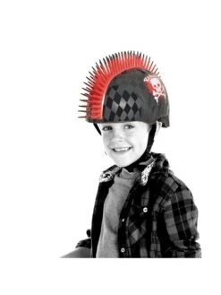 Raskullz Skull Hawk Red Childs Cycle Helmet 5+ 50-54cm With Fit System -APPLE || PURE2IMPROVE || Sonik Sales Store TNE7Q SQ6 0000000099 N A SLd3