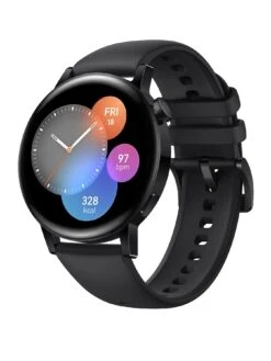 Huawei Watch GT3 42mm - Black -APPLE || PURE2IMPROVE || Sonik Sales Store U3QCN SQ3 0000000004 BLACK SLa