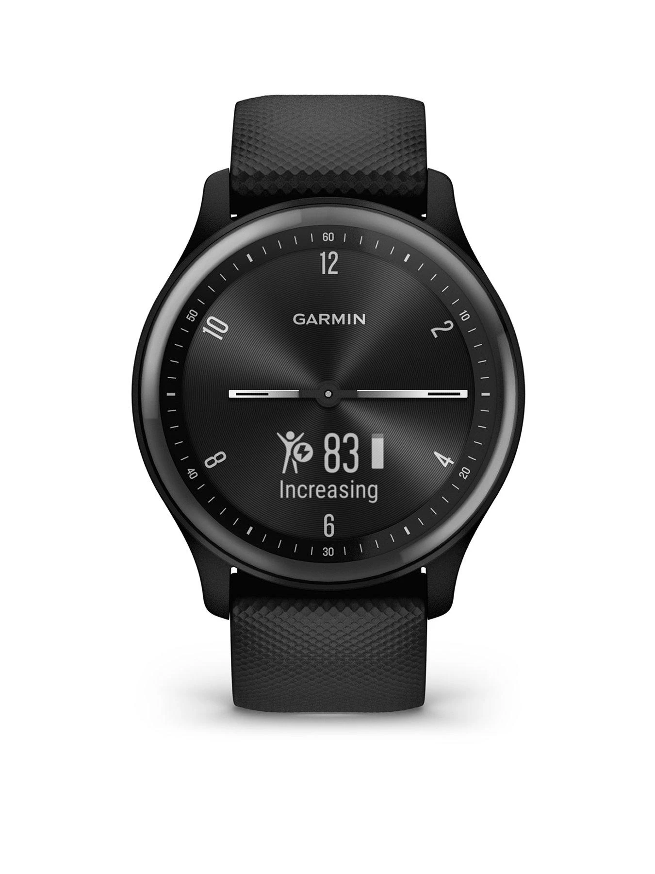 Garmin Vivomove Sport Hybrid Smartwatch With Hidden Touchscreen Display 2 Garmin Vivomove Sport Hybrid Smartwatch With Hidden Touchscreen Display - Image 2