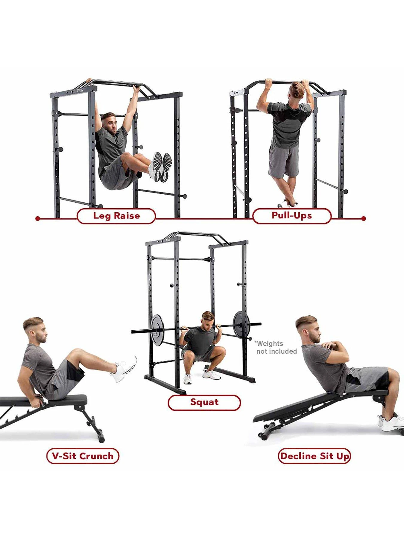 Circuit Fitness 600CG Cage & Bench 4 Circuit Fitness 600CG Cage & Bench - Image 4
