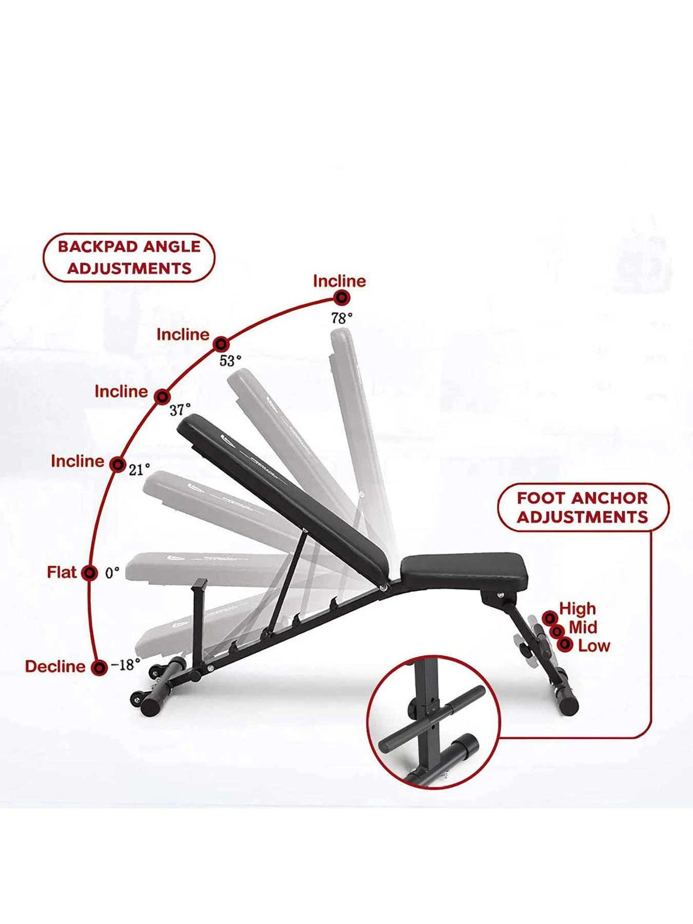 Circuit Fitness 600CG Cage & Bench 5 Circuit Fitness 600CG Cage & Bench - Image 5