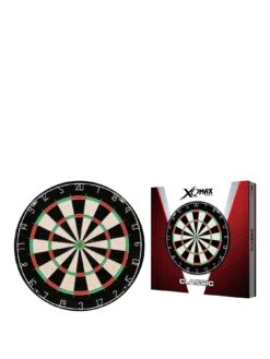 XQ Max Classic Bristle Dartboard Set - With Moveable Numbering System