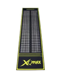 XQ Max Checkout Darts Mat For Home Practice - Black/Green
