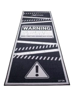XQ Max Darts Mat For Home Practice - Warning Do Not Disturb The Darts Player