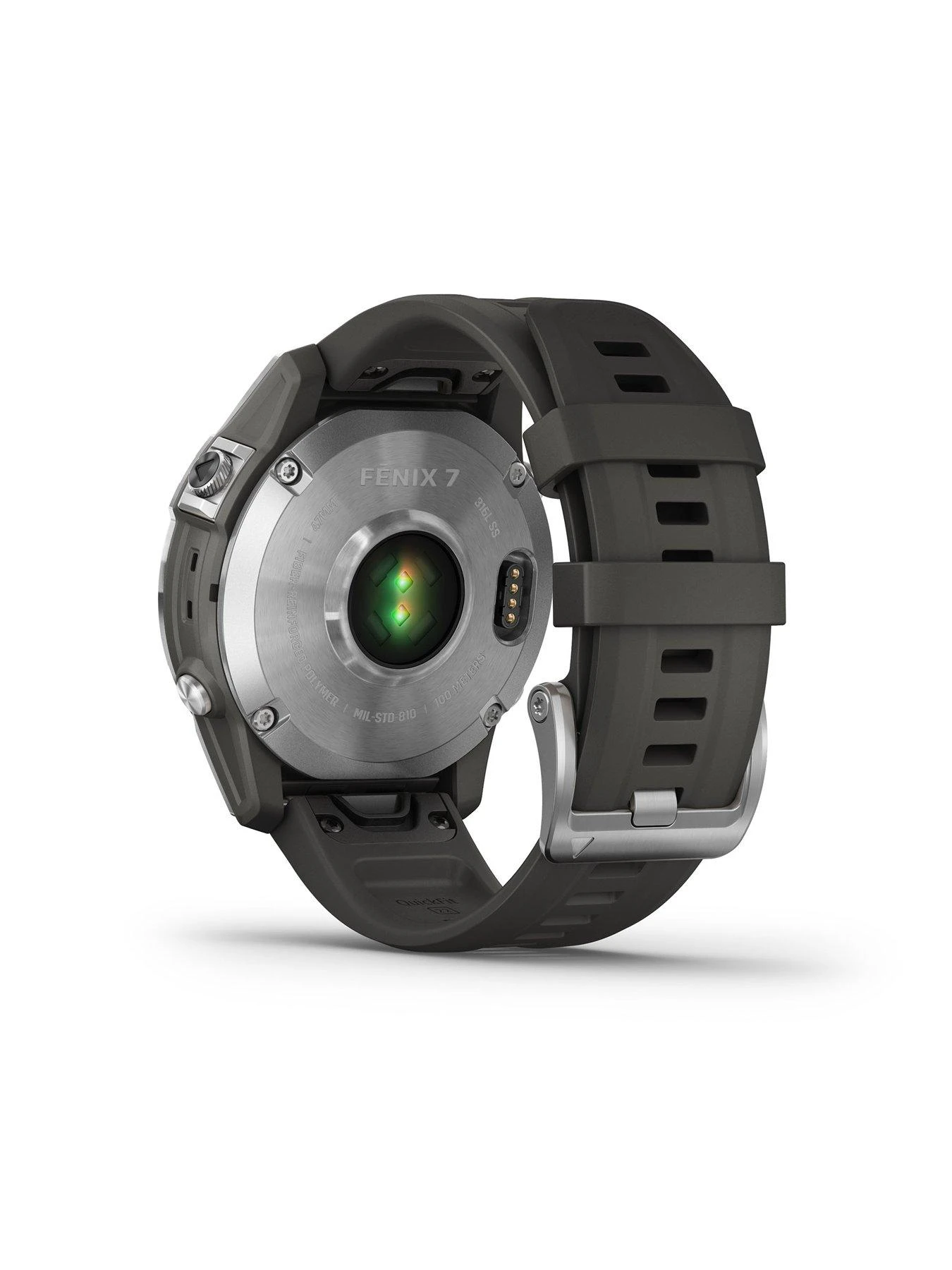Garmin Fenix 7 Multisport GPS Watch - Silver With Graphite Band 4 Garmin Fenix 7 Multisport GPS Watch - Silver With Graphite Band - Image 4