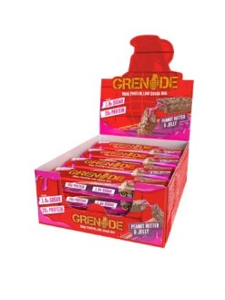 GRENADE Carb Killa Peanut Butter & Jelly Protein Bar 60g X 12
