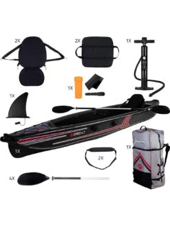 PURE - Drop Stitch Kayak 2 Person - Complete Set -APPLE || PURE2IMPROVE || Sonik Sales Store UPN49 SQ6 0000000099 N A SLd3