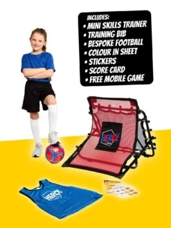Football Flick Hero Mini Skills Trainer - Aged 3-7 Years -APPLE || PURE2IMPROVE || Sonik Sales Store URTUC SQ5 0000000099 N A SLd2