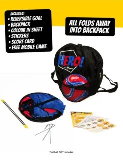 Football Flick Hero Strikers Goal Pack - Aged 3-7 Years 12 Football Flick Hero Strikers Goal Pack - Aged 3-7 Years -APPLE || PURE2IMPROVE || Sonik Sales Store URTUD SQ5 0000000099 N A SLd2