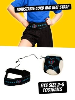 Football Flick Hero Skills Belt - Aged 3-7 Years -APPLE || PURE2IMPROVE || Sonik Sales Store URTUF SQ3 0000000099 N A SLd