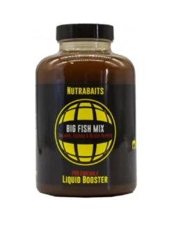 Nutrabait Liquid Booster - Big Fish Mix - Salmon Caviar & Black Pepper