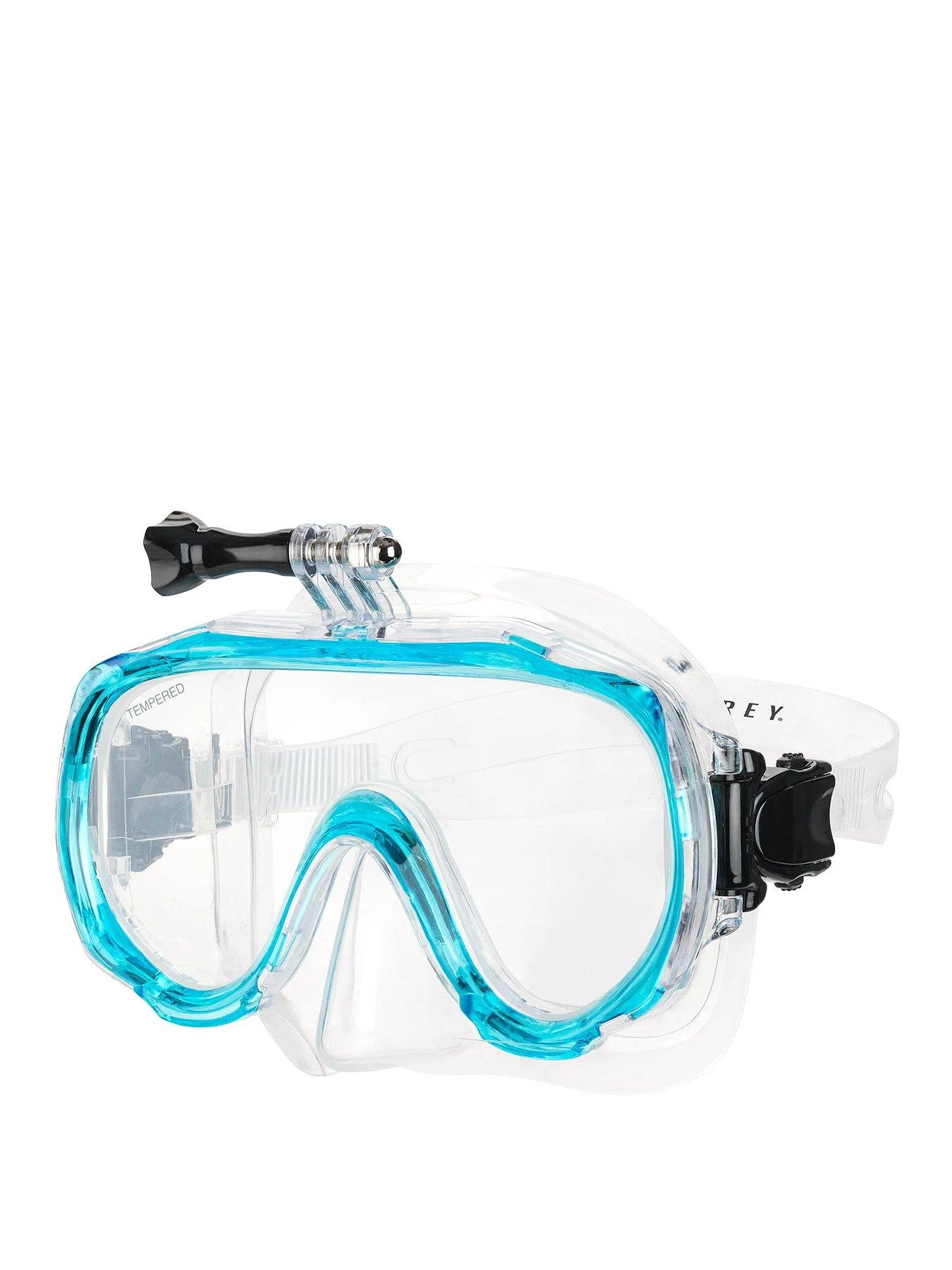 Osprey Adult Mask And Snorkel Set With Camera Mount - Blue 2 Osprey Adult Mask And Snorkel Set With Camera Mount - Blue - Image 2