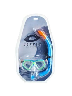 Osprey Kids Mask & Snorkel Set - Blue -APPLE || PURE2IMPROVE || Sonik Sales Store UV97U SQ3 0000000020 BLUE SLd