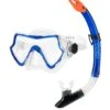 Osprey Adult Single Lens Mask And Snorkel Set - Blue