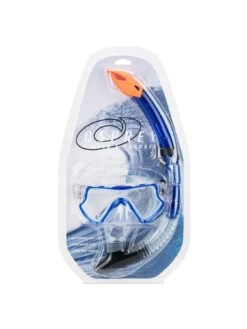 Osprey Adult Single Lens Mask And Snorkel Set - Blue -APPLE || PURE2IMPROVE || Sonik Sales Store UV97X SQ3 0000000020 BLUE SLd
