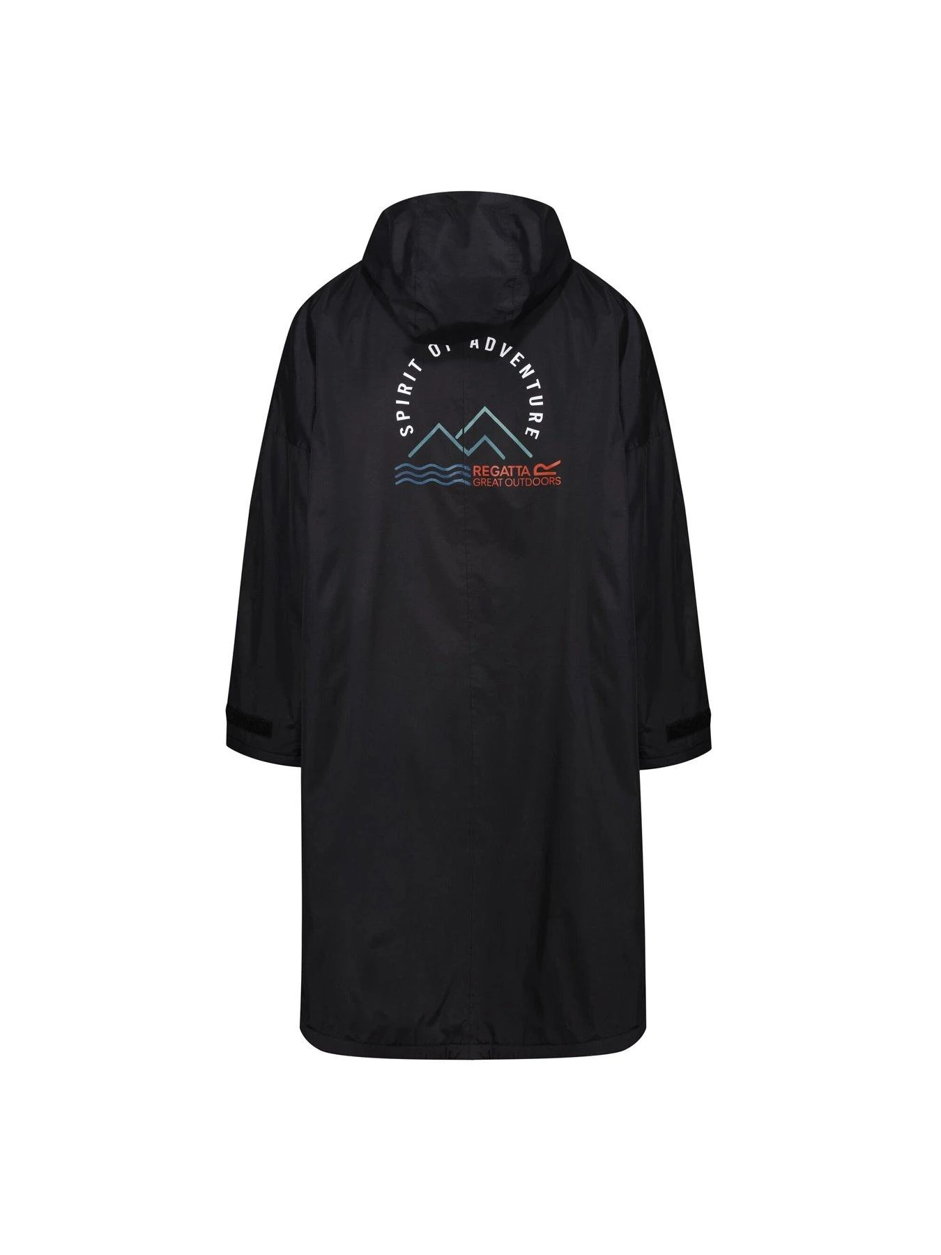 Regatta Adult Waterproof Changing Robe - Black 5 Regatta Adult Waterproof Changing Robe - Black - Image 5