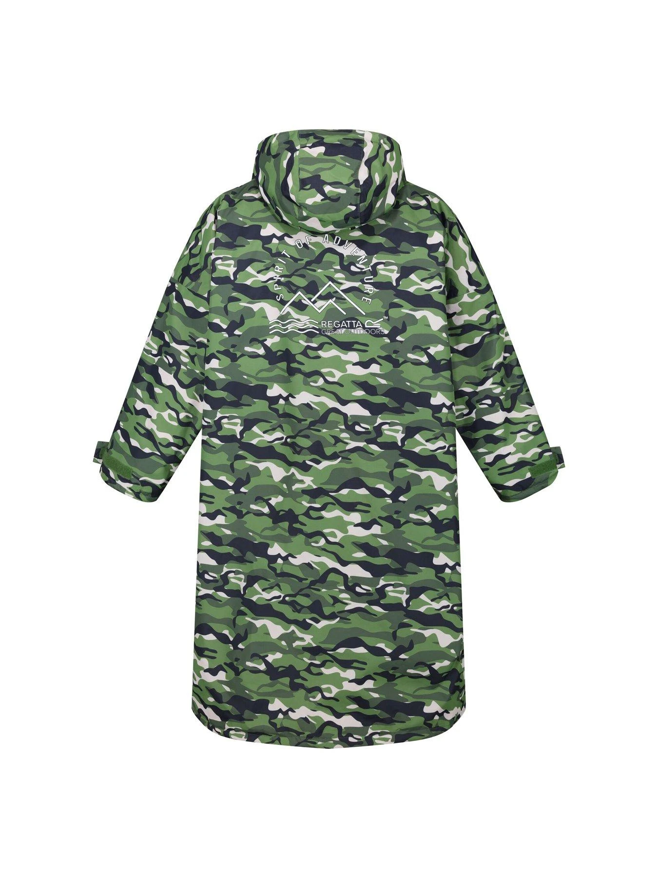 Regatta Adult Waterproof Changing Robe - Camo 5 Regatta Adult Waterproof Changing Robe - Camo - Image 5