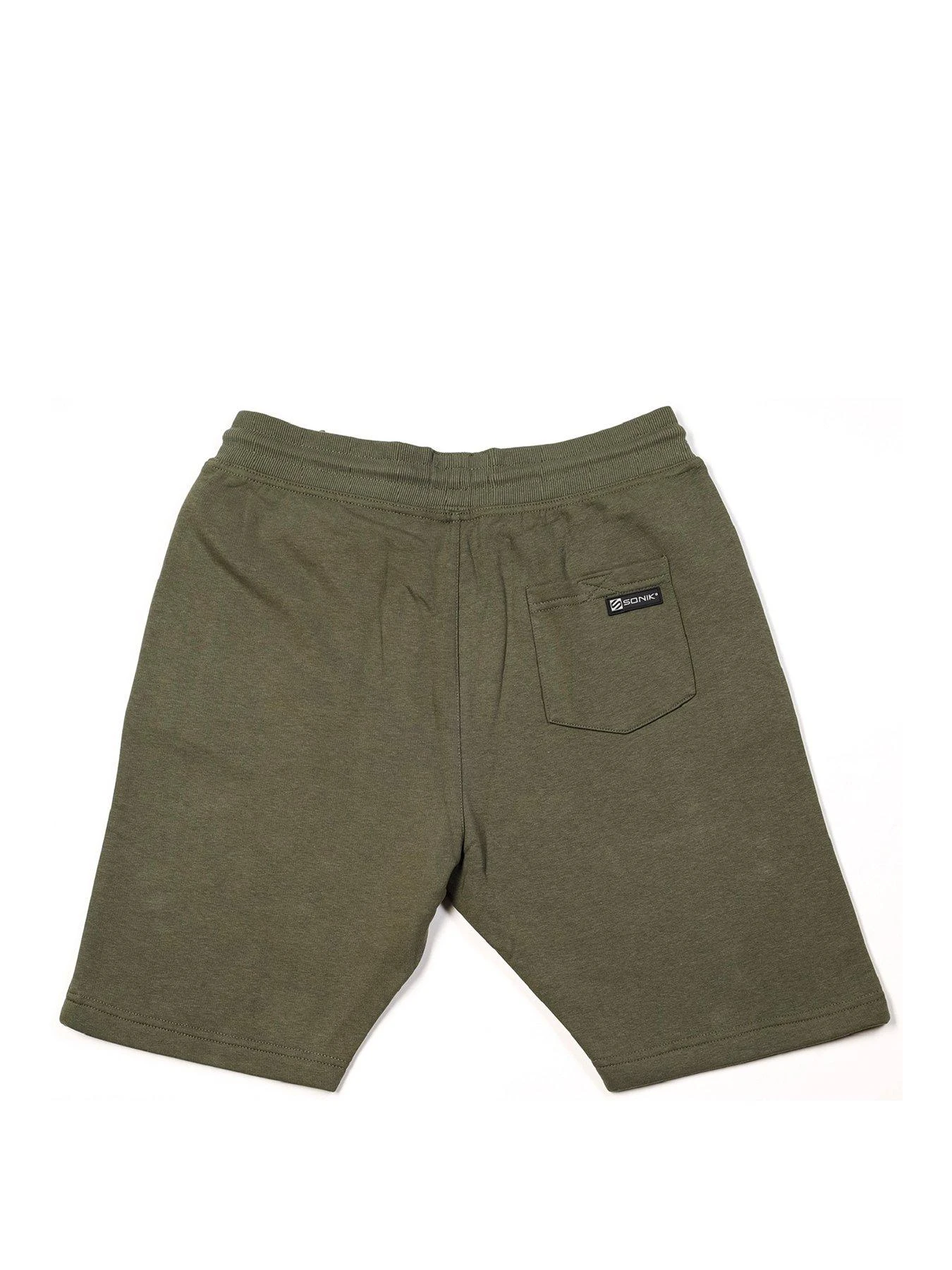 Sonik Green Fleece Shorts 2 Sonik Green Fleece Shorts - Image 2