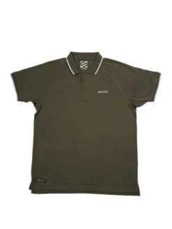 Sonik Raglan Polo Green