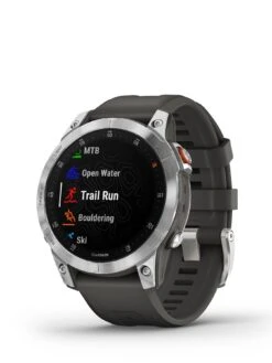 Garmin Epix Premium Active Smartwatch - Slate And Stainless Steel With Black Silicone Band -APPLE || PURE2IMPROVE || Sonik Sales Store V5JA7 SQ6 0000000088 NO COLOR SLd2