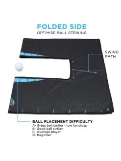 Me And My Golf Ball Striker Alignment Towel -APPLE || PURE2IMPROVE || Sonik Sales Store V6ZLX SQ3 0000000099 N A SLd