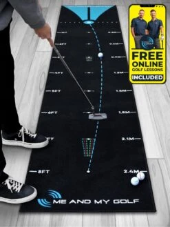 Me And My Golf Breaking Ball Putting Mat (11FT) -APPLE || PURE2IMPROVE || Sonik Sales Store V6ZLZ SQ5 0000000099 N A SLd2