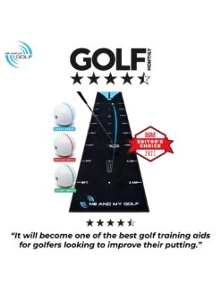 Me And My Golf Breaking Ball Putting Mat (11FT) -APPLE || PURE2IMPROVE || Sonik Sales Store V6ZLZ SQ7 0000000099 N A DGy