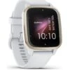 Garmin Venu Sq 2 Smartwatch - White/Cream Gold, WW