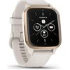 Garmin Venu Sq 2, Music Edition Smartwatch - Ivory/Peach Gold, WW