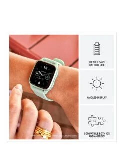 Garmin Venu Sq 2, Music Edition Smartwatch - Ivory/Peach Gold, WW -APPLE || PURE2IMPROVE || Sonik Sales Store V8BKY SQ3 0000000168 IVORY SLa