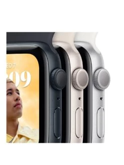 Apple Watch SE (GPS, 2022), 40mm Midnight Aluminium Case With Midnight Sport Band -APPLE || PURE2IMPROVE || Sonik Sales Store V8YKP SQ3 0000000976 MIDNIGHT SLa