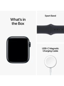 Apple Watch SE (GPS, 2022), 40mm Midnight Aluminium Case With Midnight Sport Band -APPLE || PURE2IMPROVE || Sonik Sales Store V8YKP SQ7 0000000976 MIDNIGHT SLd3