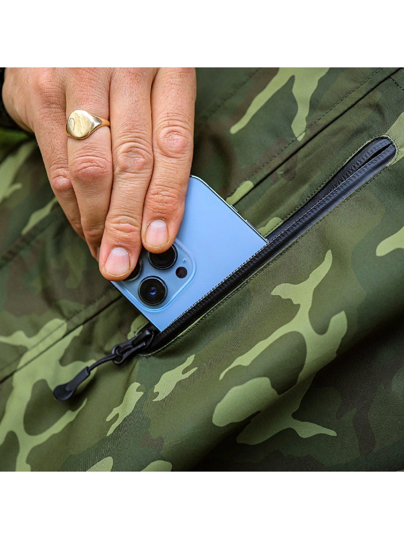 Sonik Lightweight Jacket Camo 3 Sonik Lightweight Jacket Camo - Image 3