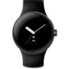 Google Pixel Watch, Matte Black Stainless Steel Case, Active Band In Obsidian